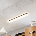 SIGOR LED Aufbauleuchte PLANK, 900mm, 120�, 32/34W, 3000/4000K, 2700/3500lm, IP54, dimmbar, silber