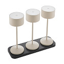 SIGOR Mehrfachladestation f�r FACETTA und VELUNA, 3-fach, IP20, schwarz