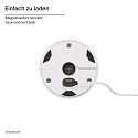 SIGOR LED-Akku-Tischleuchte NUDROP, IP54, 29cm, 2.2W 2200/2700K (FlexMood) 170lm, Easy-Connect, dimmbar, schneewei�