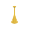 battery table lamp NUDROP MINI CCT Switch, with touch dimmer IP54, sunny yellow dimmable