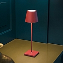 SIGOR battery table lamp NUINDIE USB-C up / down, with USB connection, CCT Switch, with touch dimmer IP54, fire red dimmable