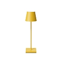battery table lamp NUINDIE USB-C up / down, with USB connection, CCT Switch, with touch dimmer IP54, sunny yellow dimmable