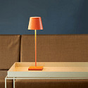 SIGOR battery table lamp NUINDIE USB-C up / down, with USB connection, CCT Switch, with touch dimmer IP54, glowing orange dimmable