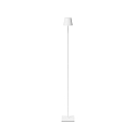 LED Akku-Stehleuchte NUINDIE USB-C, 120cm, 2,2W, Flex-Mood, 2200K/2700K, IP54, 168/197lm, Ra85, dimmbar, rund, schneewei�