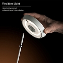 SIGOR LED Akku-Tischleuchte MAHINA USB-C-L, IP20, 35.5cm, 2.2W 2200K/2700K (FlexMood) 168/181lm, dimmbar, schwarz