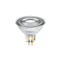 LED Pin socket Reflector lamp LUXAR GLAS  DIM, 12V, � 5cm / L 4.4cm, GU5.3, 6,5W 2700K 460lm 36�, dimmable