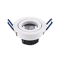 LED Downlight Modul ARGENT, 6W, 365lm, 3000K, 36�, dimmbar, wei�