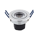 LED Downlight Modul ARGENT, 9W, 600lm, 3000K, 36�, dimmbar, Alu geb�rstet