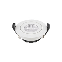 LED Einbauleuchte DILED 68, IP20, � 8.5cm, 6W 2700K 370lm 36�, CRi 95, dimmbar, schwenkbar, wei�