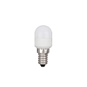 LED ECOLUX BIRNE f�r K�hlschr�nke , 230V, � 2.5cm / L 5.9cm, E14, 1.8W 2700K 144lm 240�, opal