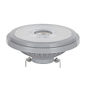 LED Reflector lamp LUXAR AR111, 12V, � 11.1cm / L 5.5cm, G53, 7.4W 2700K 450lm 40�, CRI>90, dimmable