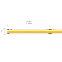SIGOR LED Strip COB LED, 11W/m, 2700K, 5m, 512 LED/m, IP20, 24V, 1080lm, Ra90