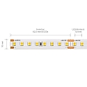 SIGOR LED Strip PRO LED, 9,6W/m, 2700K, 5m, 128 LED/m, IP20, 24V, 1297lm, Ra90
