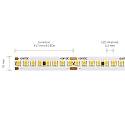SIGOR LED Strip PRO LED, 18W/m, 2700K, 5m, 192 LED/m, IP20, 24V, 2288lm, Ra90