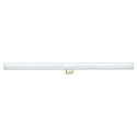 LED Linienlampe LUXAR 1-Sockel 827, 230V, � 3cm / L 50cm, S14d, 9W 2700K 700lm 270�, nicht dimmbar, opal
