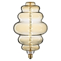 LED Decorative Spiral Filament light bulb GIANTLAMPE NEST GOLD, 230V, � 20cm / L 30.8cm, E27, 6W 2100K 320lm 360�, CRI 90