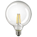LED Filamentlampe GLOBE G125, 230V, � 12.5cm / 17.8cm, E27, 7W 2700K 806lm 300�, dimmbar, klar