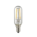 LED Filamentlampe R�HRE T25, f�r Dunstabzugshaube / Klavierleuchte, 230V, E14, 4.5W 2700K 470lm 300�, dimmbar, klar