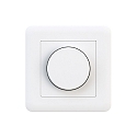 Drehdimmer VD 300, 220-240V, 0-300W, LED geeignet, f�r Dimmstufe 0-100% / Flimmer / Boost, kein Nulleiter ben�tigt, Wei�