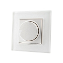 luxigent Wall remote control rotary knob 1 channel, RGB, reach 20-30m, flat design, removable frame