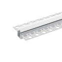 Alu Unterputzprofil KS-SIG-PROF24, randlos, inkl. Abdeckung matt, f�r LED Strips bis 1.05cm Breite, L�nge 200cm / 5.3 x 1.4cm