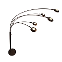 Mexlite Mexlite Stehleuchte 5-fl. 