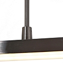 Steinhauer LED Pendelleuchte ZELENA, Up/Down, 122cm, 17+8W 2200-4000K (CCT) 1680+840lm, CRi >90, mit Touch-Dimmer, stahl geb�rstet