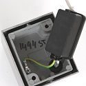 Au�enwandleuchte LOGAN, IP44, Down, Rund, inkl. GU10 LED 4W 2700K 345lm (schaltbar)