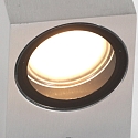 Au�enwandleuchte LOGAN, IP44, Down, Eckig, inkl. GU10 LED 4W 2700K 345lm (schaltbar)