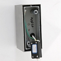Au�enwandleuchte LOGAN, IP44, Up/Down, Rund, inkl. 2x GU10 LED 4W 2700K 345lm (schaltbar)