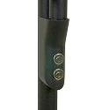 Steinhauer LED Deckenfluter ZODIAC, inkl. Leseleuchte mit Gelenkarm, 25+6W 2700K 2200+700lm, mit Touch-Dimmer, schwarz matt