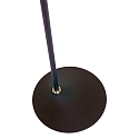 Steinhauer LED Deckenfluter ZODIAC, inkl. Leseleuchte mit Gelenkarm, 25+6W 2700K 2200+700lm, mit Touch-Dimmer, schwarz matt