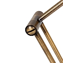 Steinhauer Table lamp ZODIAC LED, 1 flame, bronze