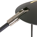 Steinhauer LED Wandleuchte ZODIAC, mit Gelenkarm, 6W 2700K 700lm, CRi >90, mit Touch-Dimmer, bchwarz matt