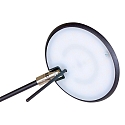Steinhauer LED Wandleuchte ZODIAC, mit Gelenkarm, 6W 2700K 700lm, CRi >90, mit Touch-Dimmer, bchwarz matt