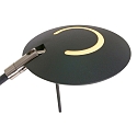 Steinhauer LED Wandleuchte ZODIAC, mit Gelenkarm, 6W 2700K 700lm, CRi >90, mit Touch-Dimmer, bchwarz matt