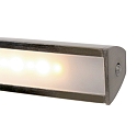 Steinhauer Steinhauer Wall luminaire LITHO LED, 1 flame, 60cm, silver
