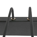Steinhauer LED Bilderleuchte LITHO, 60cm, 9W 2200-4000K (CCT) 850lm, CRi >90, dimmbar, neigbar, Euro-Steckerkabel, schwarz matt
