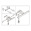 Steinhauer LED Bilderleuchte LITHO, 60cm, 9W 2200-4000K (CCT) 850lm, CRi >90, dimmbar, neigbar, Euro-Steckerkabel, schwarz matt