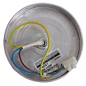 Aufbaustrahler UPROUND, IP44, 1-flammig, inkl. GU10 LED 4.6W 2200-2700K 480lm (D2W), dreh- und neigbar