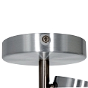Aufbaustrahler UPROUND, IP44, 1-flammig, inkl. GU10 LED 4.6W 2200-2700K 480lm (D2W), dreh- und neigbar