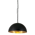 Steinhauer Steinhauer Pendant luminaire SEMICIRKEL, 1 flame, 50cm, black