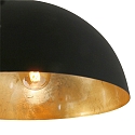 Steinhauer Steinhauer Pendant luminaire SEMICIRKEL, 2 flames, black