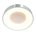 Steinhauer LED Deckenleuchte RINGLEDE, � 38cm, 30W 2700K 2800lm, direkt / indirekt, dimmbar, silber matt