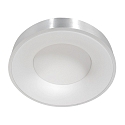 Steinhauer LED Deckenleuchte RINGLEDE, � 38cm, 30W 2700K 2800lm, direkt / indirekt, dimmbar, silber matt
