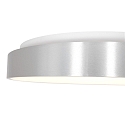 Steinhauer LED Deckenleuchte RINGLEDE, � 38cm, 30W 2700K 2800lm, direkt / indirekt, dimmbar, silber matt