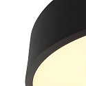 Steinhauer LED Deckenleuchte RINGLEDE, � 38cm, 30W 2700K 2800lm, direkt / indirekt, dimmbar, schwarz matt