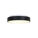 Steinhauer LED Deckenleuchte RINGLEDE, � 38cm, 30W 2700K 2800lm, direkt / indirekt, dimmbar, schwarz matt