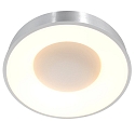 Steinhauer LED Deckenleuchte RINGLEDE, � 48cm, 40W 2700K 3600lm, direkt / indirekt, dimmbar, silber matt