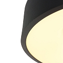 ceiling luminaire RINGLEDE - � 48CM large, round, direct / indirect IP20, black matt dimmable
